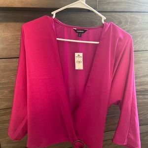 3/4 sleeve express blouse